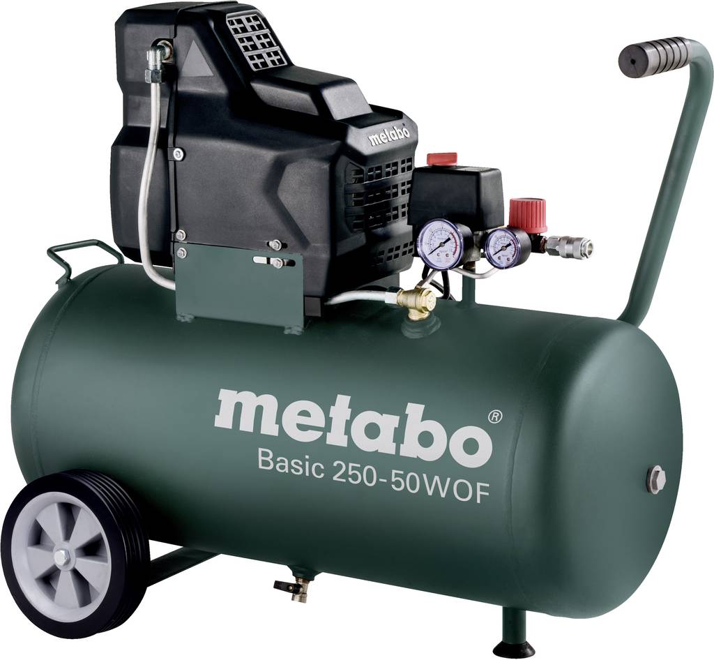 Metabo Druckluft Kompressor Basic 250-50 W OF 50 l 8 bar - 4007430244444