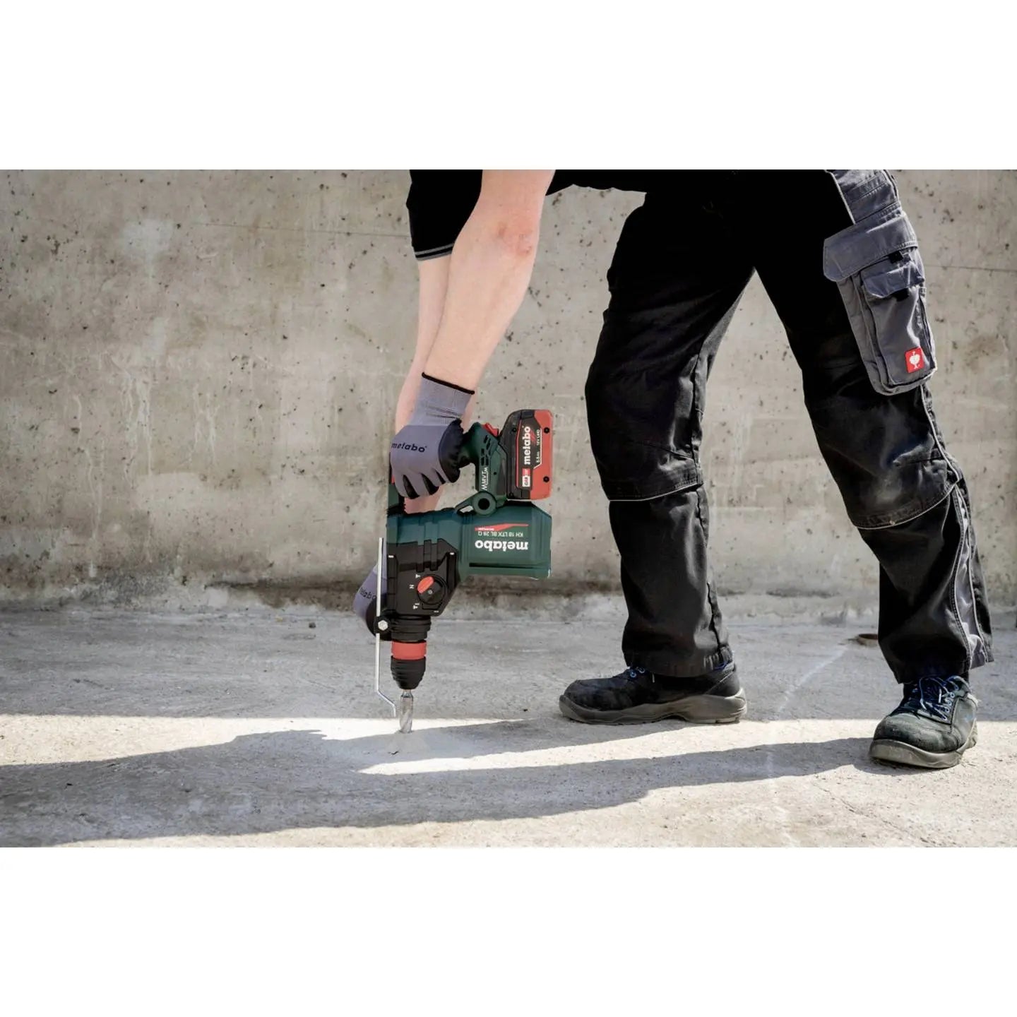 B-Ware Metabo Akku Hammer Bohrhammer Kh 18 Ltx Bl 28 Q Set Staubabsaugung Sds Plus - 4061792218642