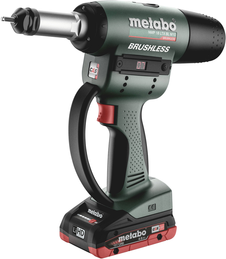 Metabo Akku Nietmuttergerät Blindnietmutter Nmp Akkuschrauber Siehe Text/Foto B-Ware - 4061792212916