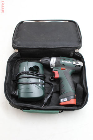 D-Ware Metabo Power Maxx Bs Akku Bohrschrauber 10.8 V 2 Ah Li Ion Inkl. Akku Defektware