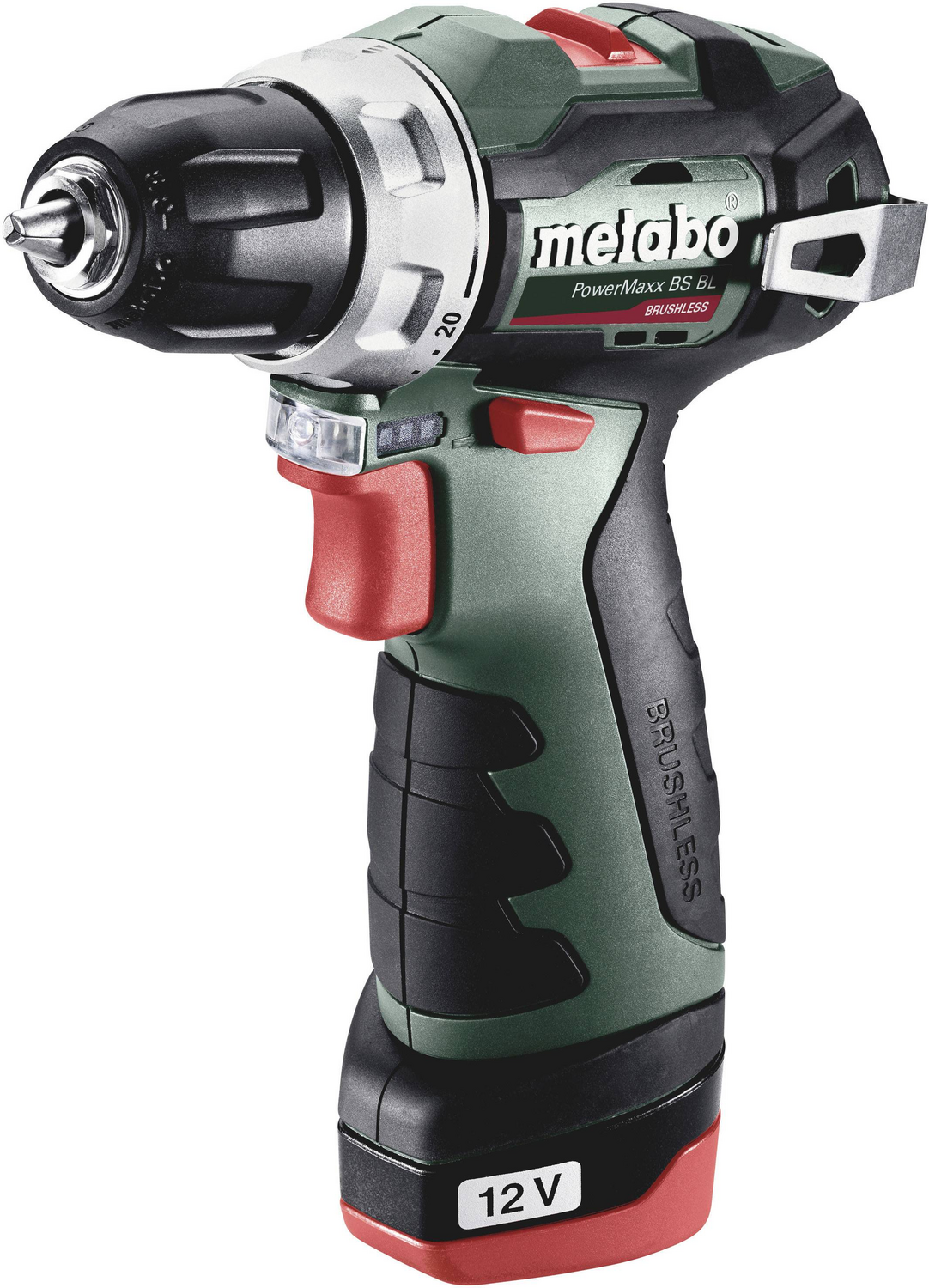 B-Ware Metabo Power Maxx Bs Bl 601721500 Akku Bohrschrauber Schraubendreher 12 V 2 Ah