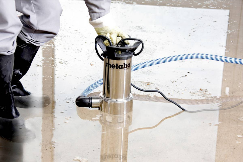 B-Ware Metabo Ps 18000 Sn Set 690626000 Schmutzwasser Tauchpumpe 19000 L/H 11 M Pumpe