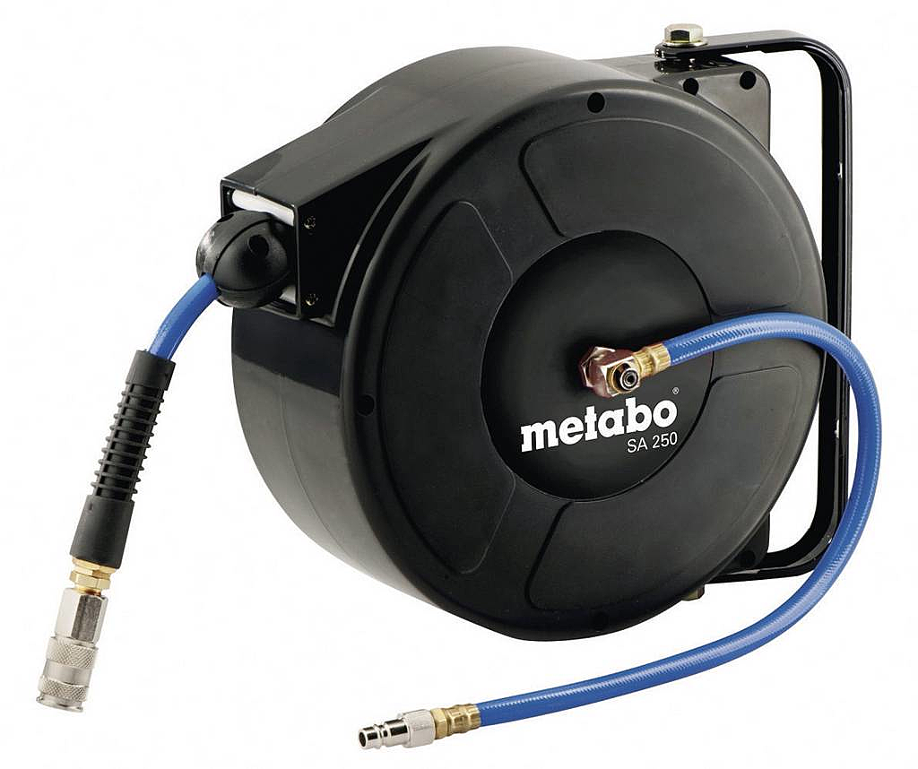 B-Ware Metabo Schlauchaufroller Druckluft Schlauchaufroller Sa 250 Automatisch - 4007430228147