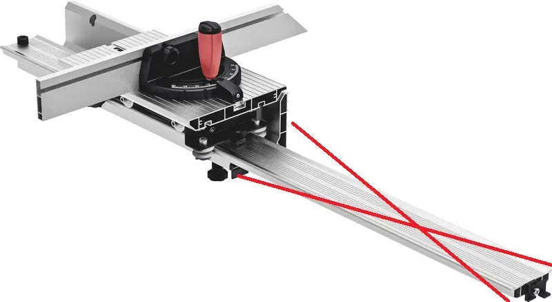 B-Ware Metabo Führungsschiene Schiebeschlitten Tischkreissäge Siehe Text/Foto - 4061792188624