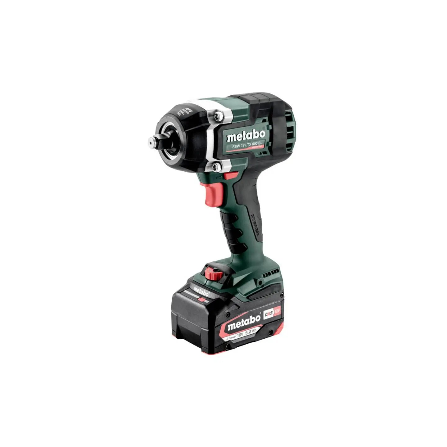 B-Ware Metabo Akku Schlagschrauber Schlagschrauber 18 V 800 Nm 2x 52 Ah Li Ion Akku Set - 4061792228702