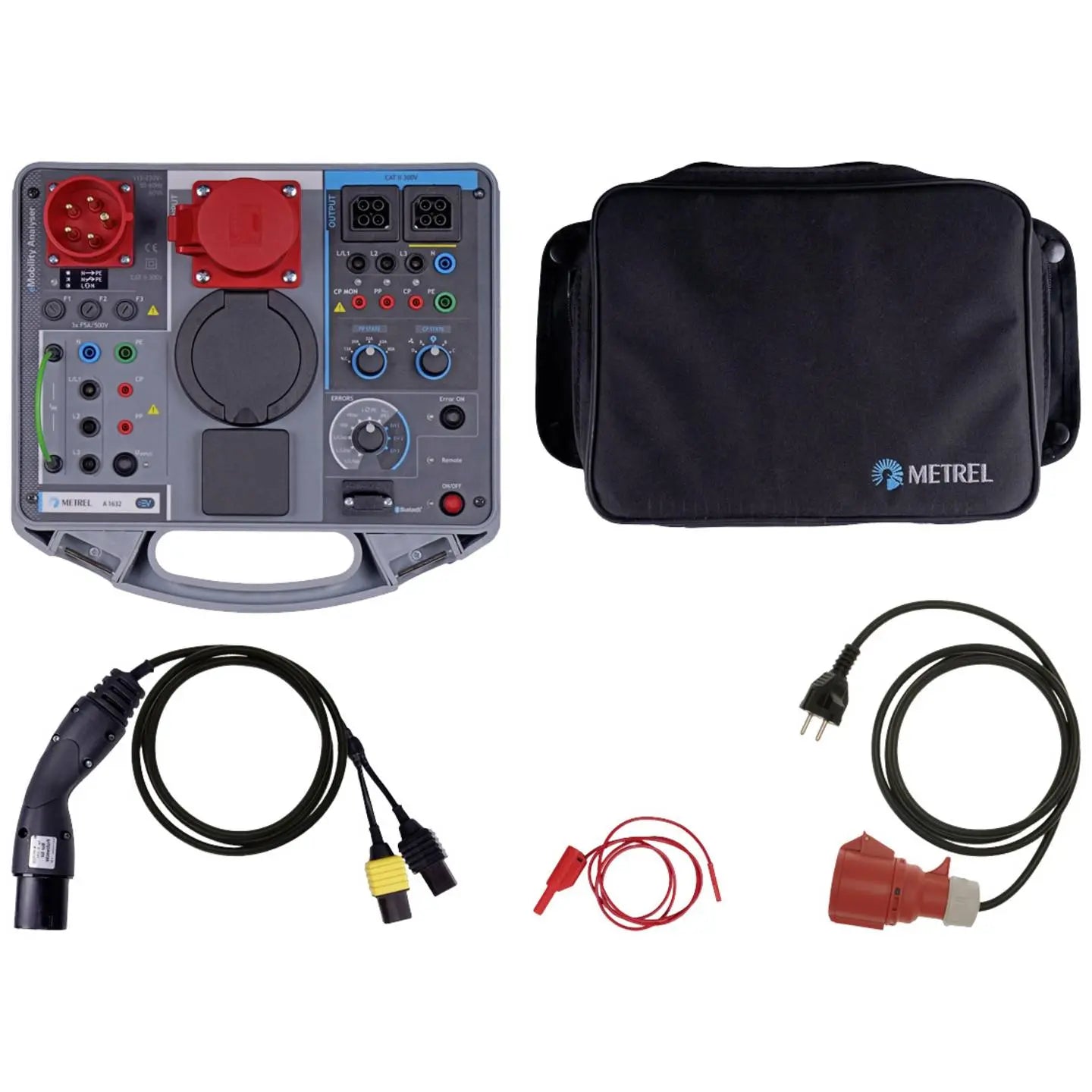 B-Ware Metrel A 1632 E Mobility Analyser Prüfer E Mobility Analyser 330 Mm 160 Mm 360 Mm - 3831063430018