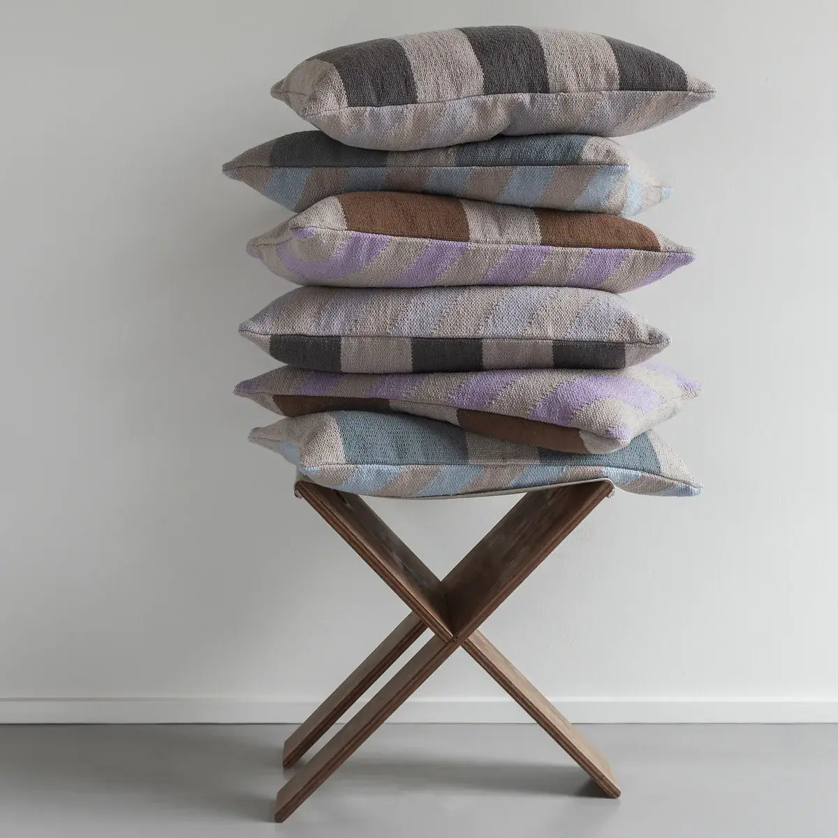 B-Ware Mette Ditmer Kissenbezug Hülle Kilim Light Grey 40 X 60 Cm Baumwolle Kissen - 5706241954854