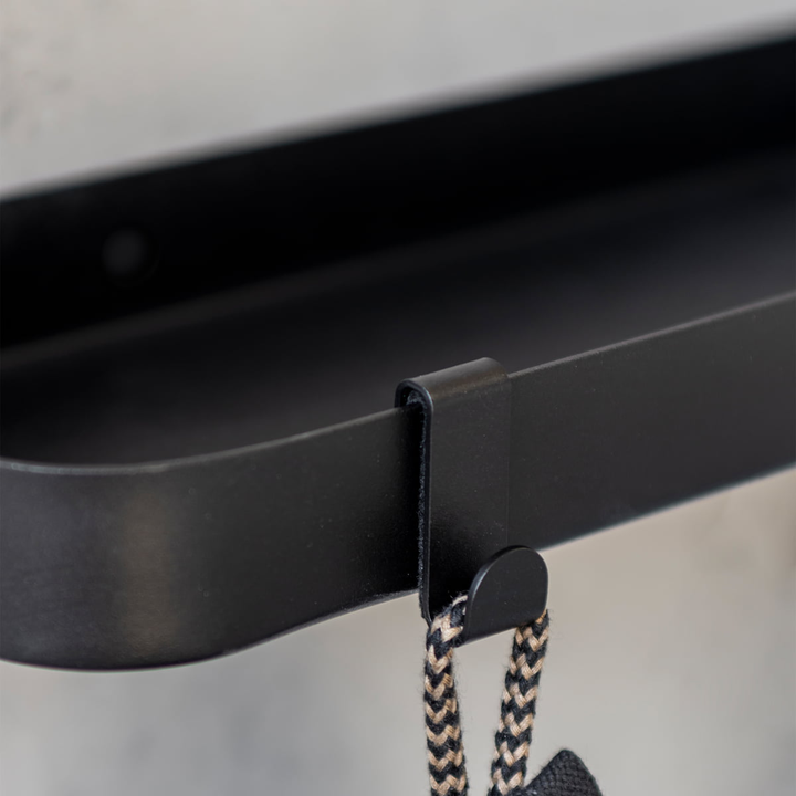 Mette Ditmer Badablage Regal Ablage Metall Schwarz 52 Cm Wandregal Badregal  B-Ware - 5706241947788