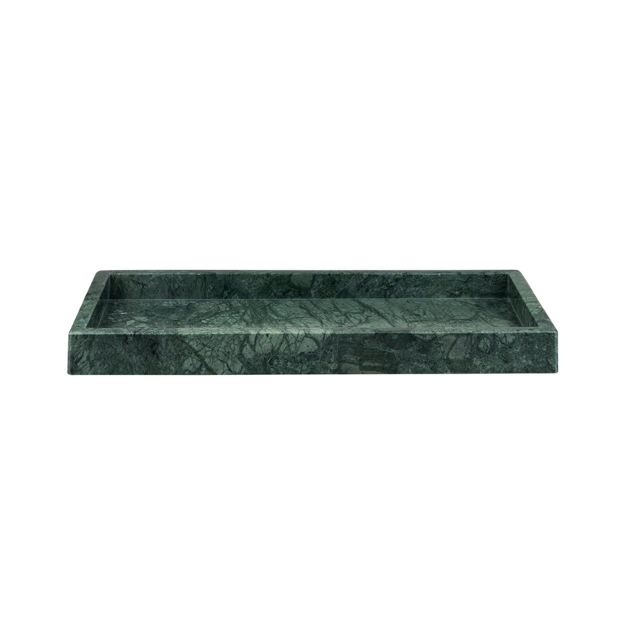 Mette Ditmer Tablett Schale Marmor Dark Forest 16 X 31 Cm Tablett Aufbewahrung   B-Ware - 5706241953277