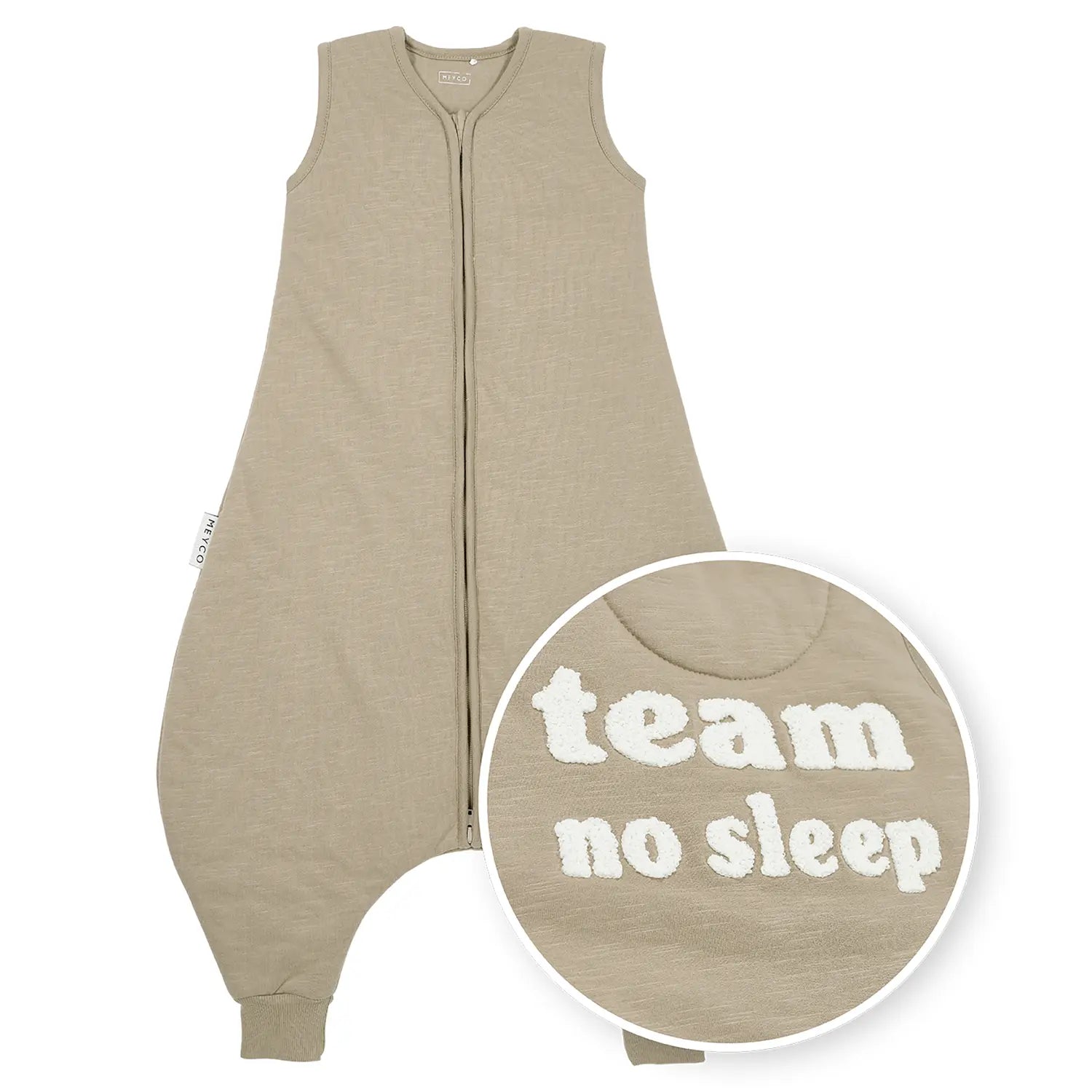 B-Ware Meyco Schlafoverall Schlafanzug Jumper Team No Sleep Slub Baumwolle 80 Cm - 4054703840643
