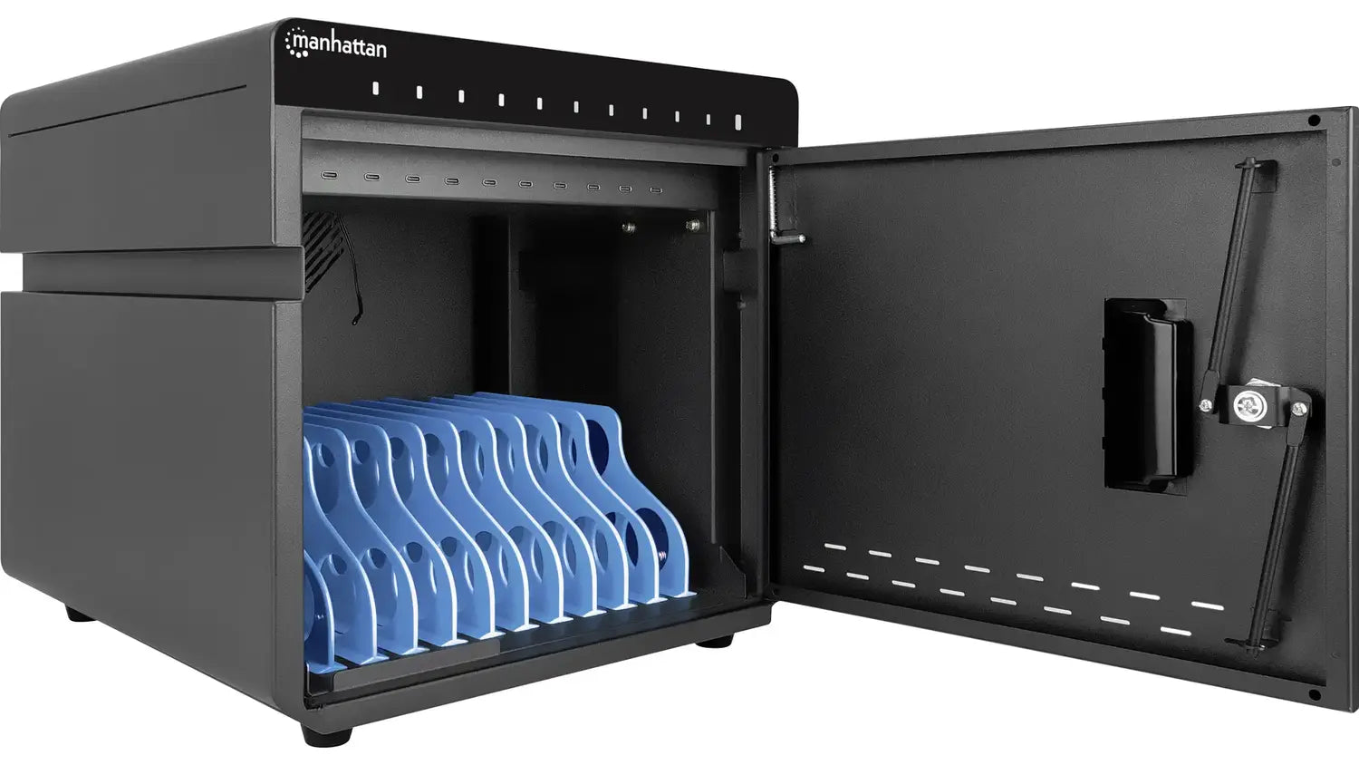 B-Ware Manhattan Ladegerät Ladesystem Schrank Ladestation Mehrfachsteckdose165 - 766623715959