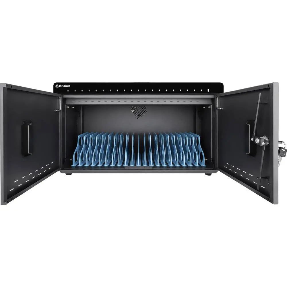 B-Ware Manhattan Ladegerät Ladesystem Schrank Ladestation Mehrfachsteckdose - 766623715959