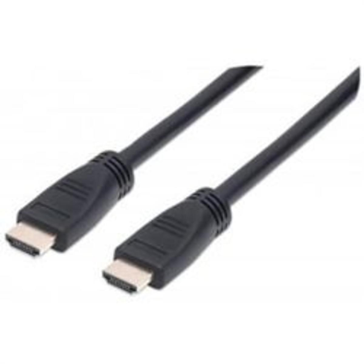 B-Ware Manhattan Hdmi Anschlusskabel 1x Hdmi Stecker 10 M Kabel Stecker Schwarz Uhd 4k - 766623353977