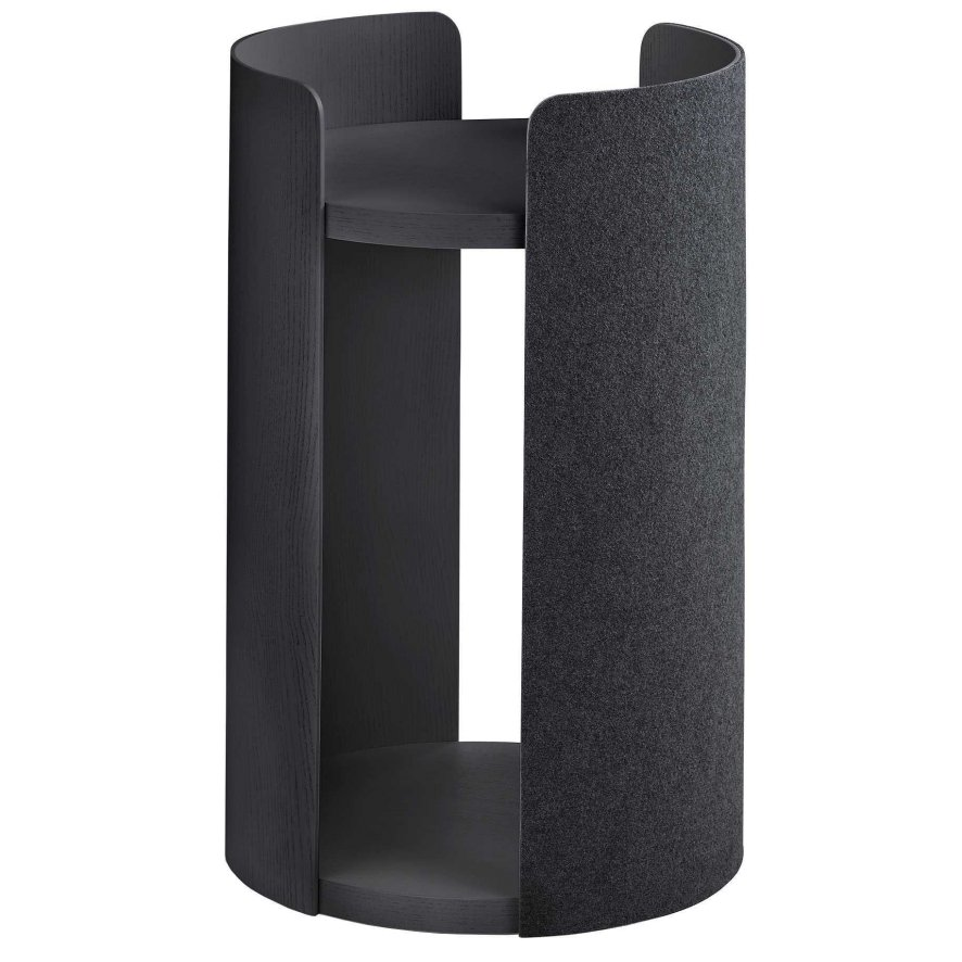 Mia Cara Kratzturm Turm Katze Esche Schwarz Filz Schwarz 45x45x70cm B-Ware - 4260404426622