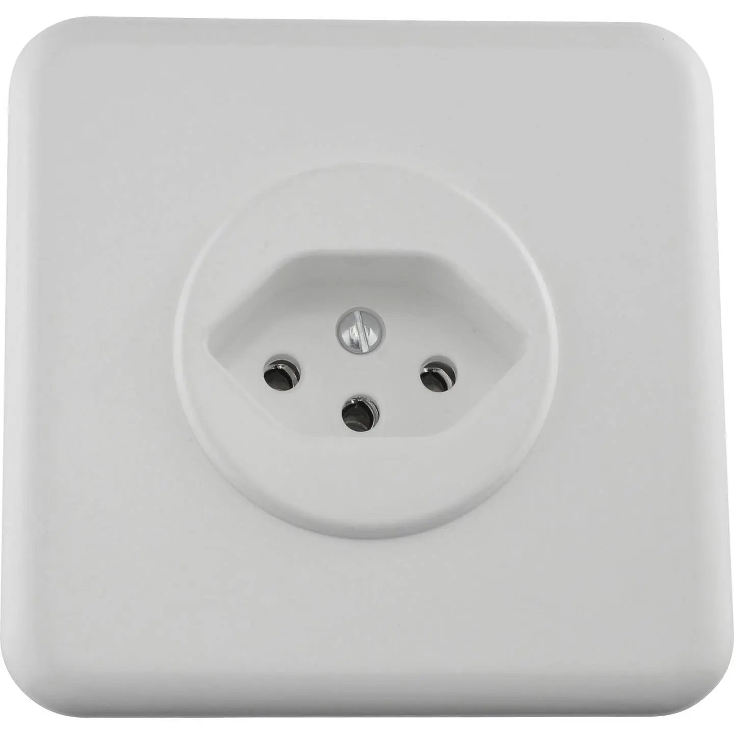 B-Ware Mica Up Steckdose Typ 13 Steckdose Stromanschluss Einbaugerät Weiß 10 Stück - 7610896138348