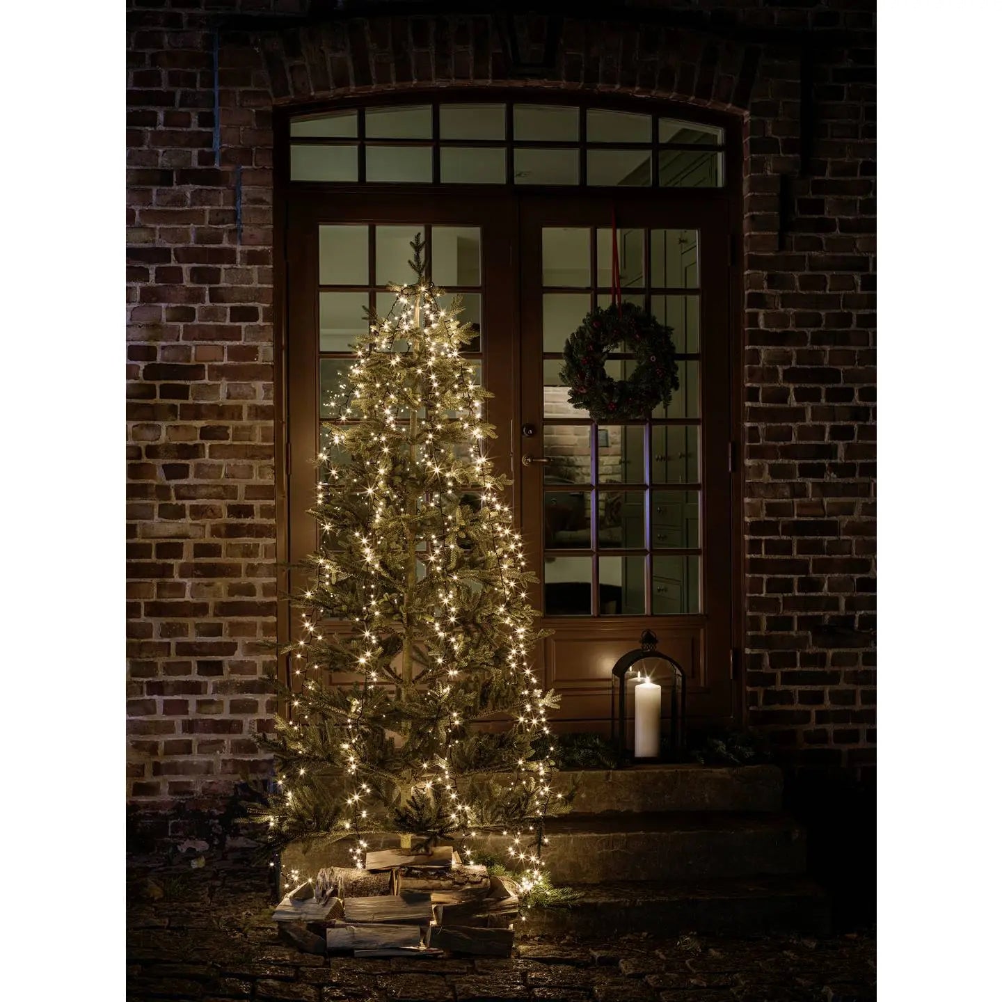 B-Ware Konstsmide Baummantel Baumdecke Micro Led Baumbeleuchtung Warmweiß Außentrafo282 - 7318306651103