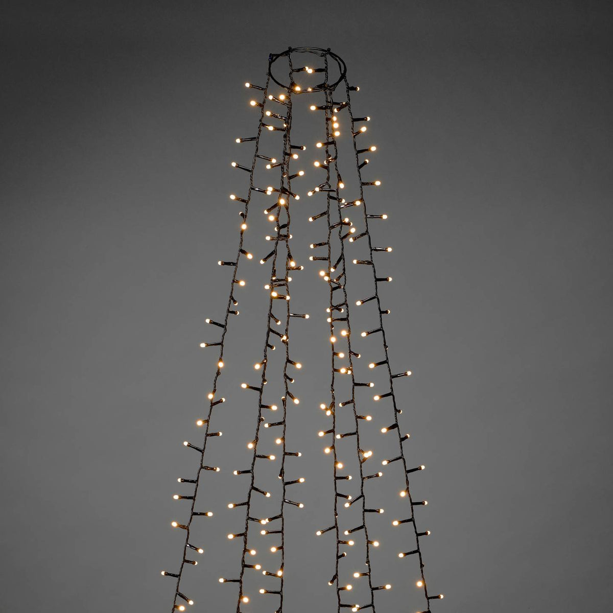 Konstsmide Baummantel Baumumhang Micro LED Lichterkette Bernstein Außen 400cm - 7318306651837