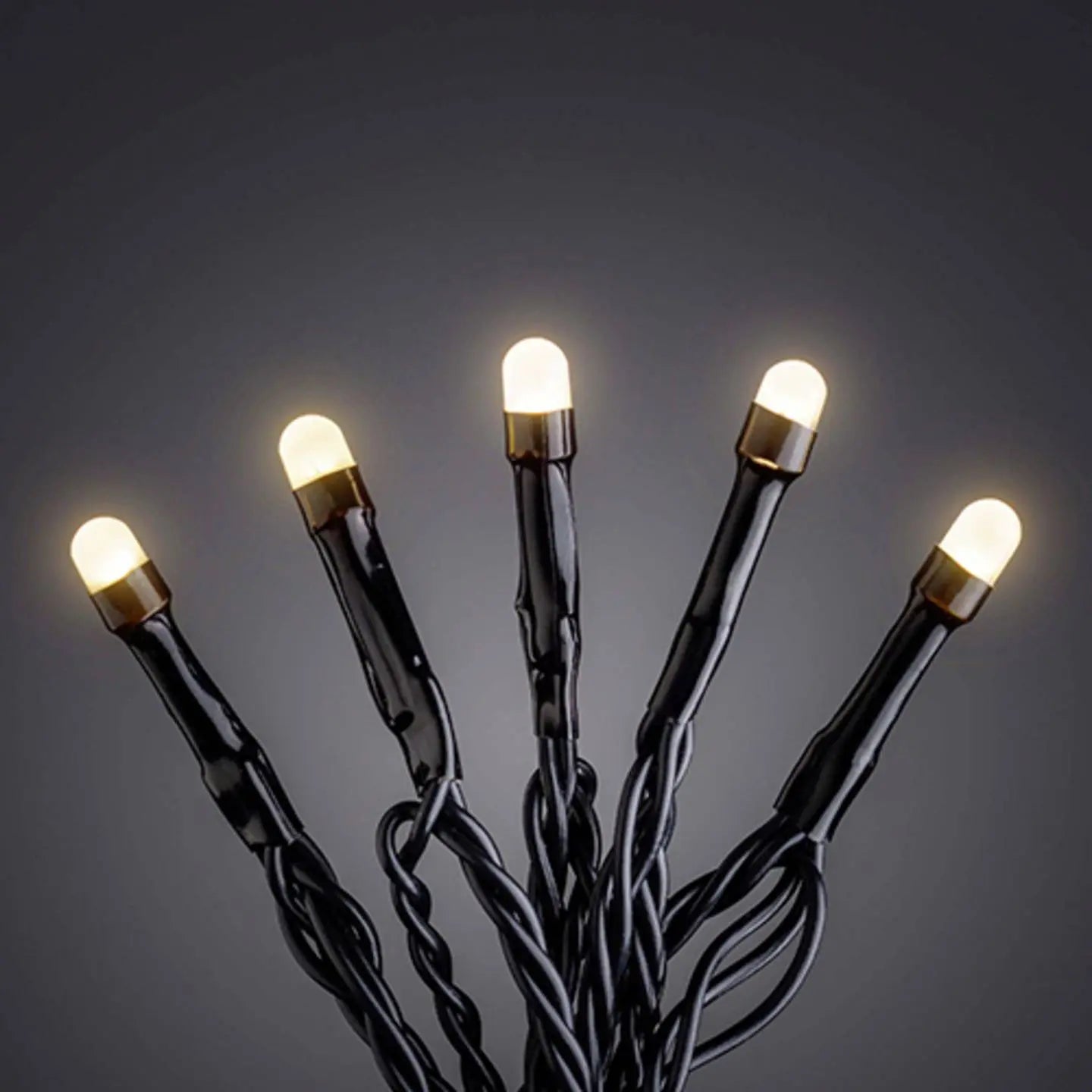 B-Ware Konstsmide Micro Led Lichterkette Lichtergirlande Bernstein Außenbereich - 7318303811807