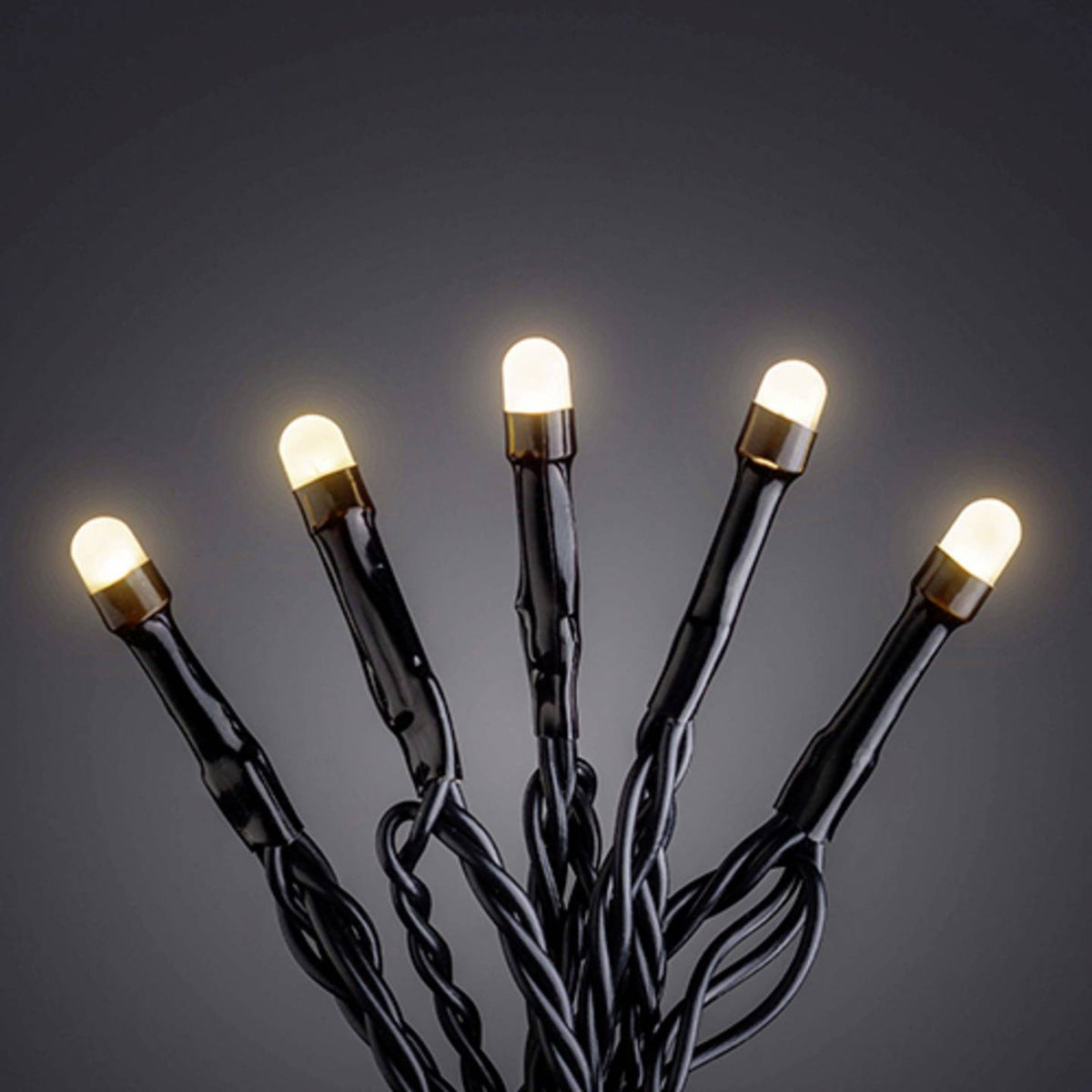 Konstsmide Micro LED Lichterkette Lichtergirlande Bernstein Außenbereich - 7318303811807
