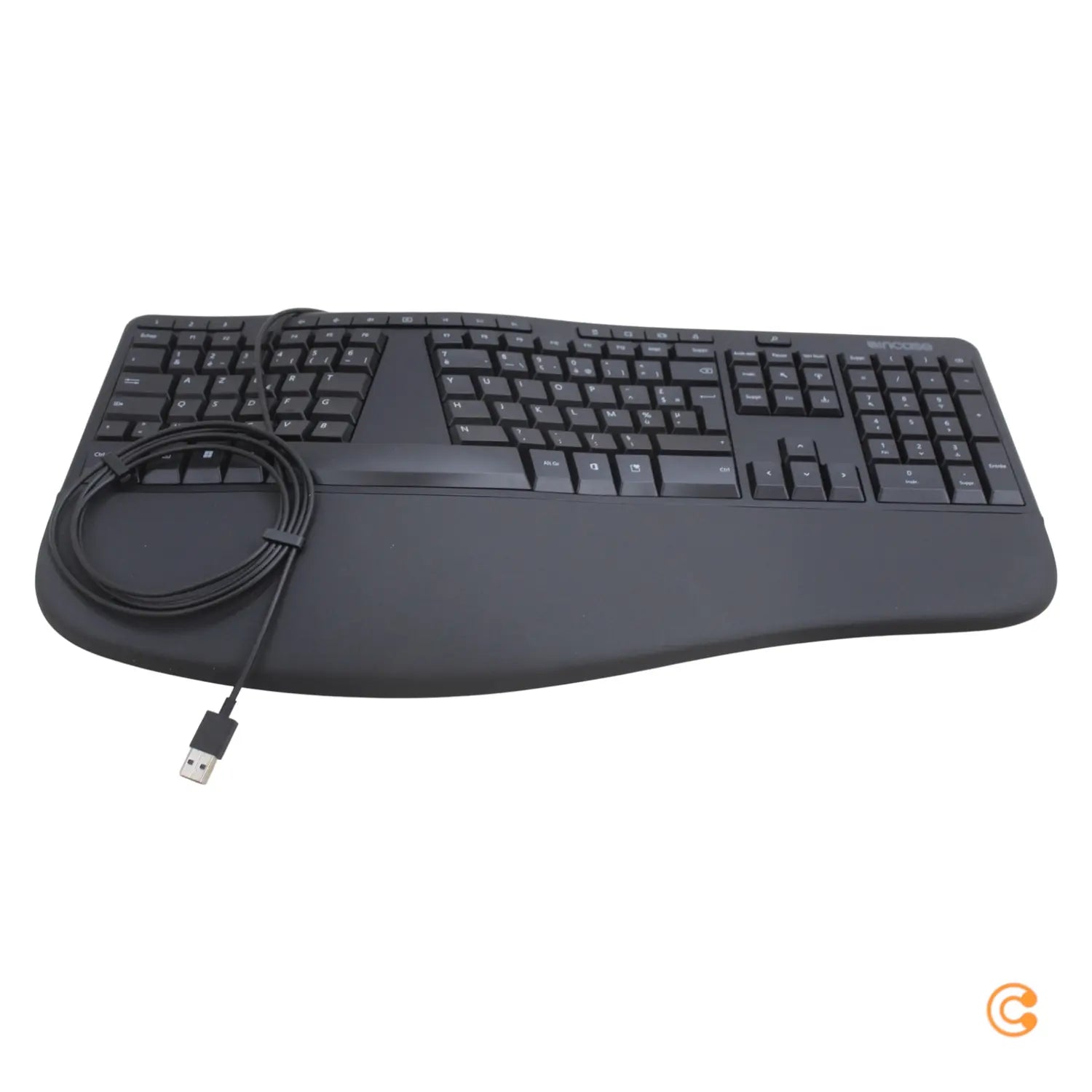 B-Ware Microsoft Tastatur Keyboard Ergonomic Universal Usb Azerty Französisch Schwarz - 650450267364