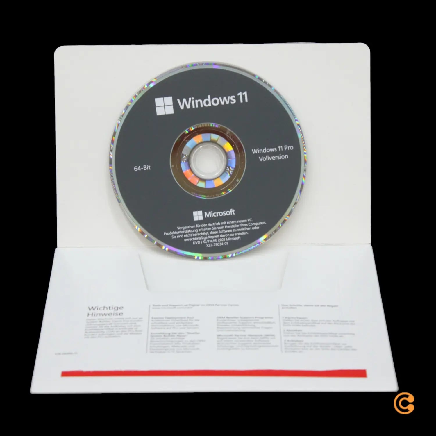 B-Ware Microsoft Windows 11 Pro Deutsche Version Vollversion 1 Lizenz Betriebssystem - 889842905953