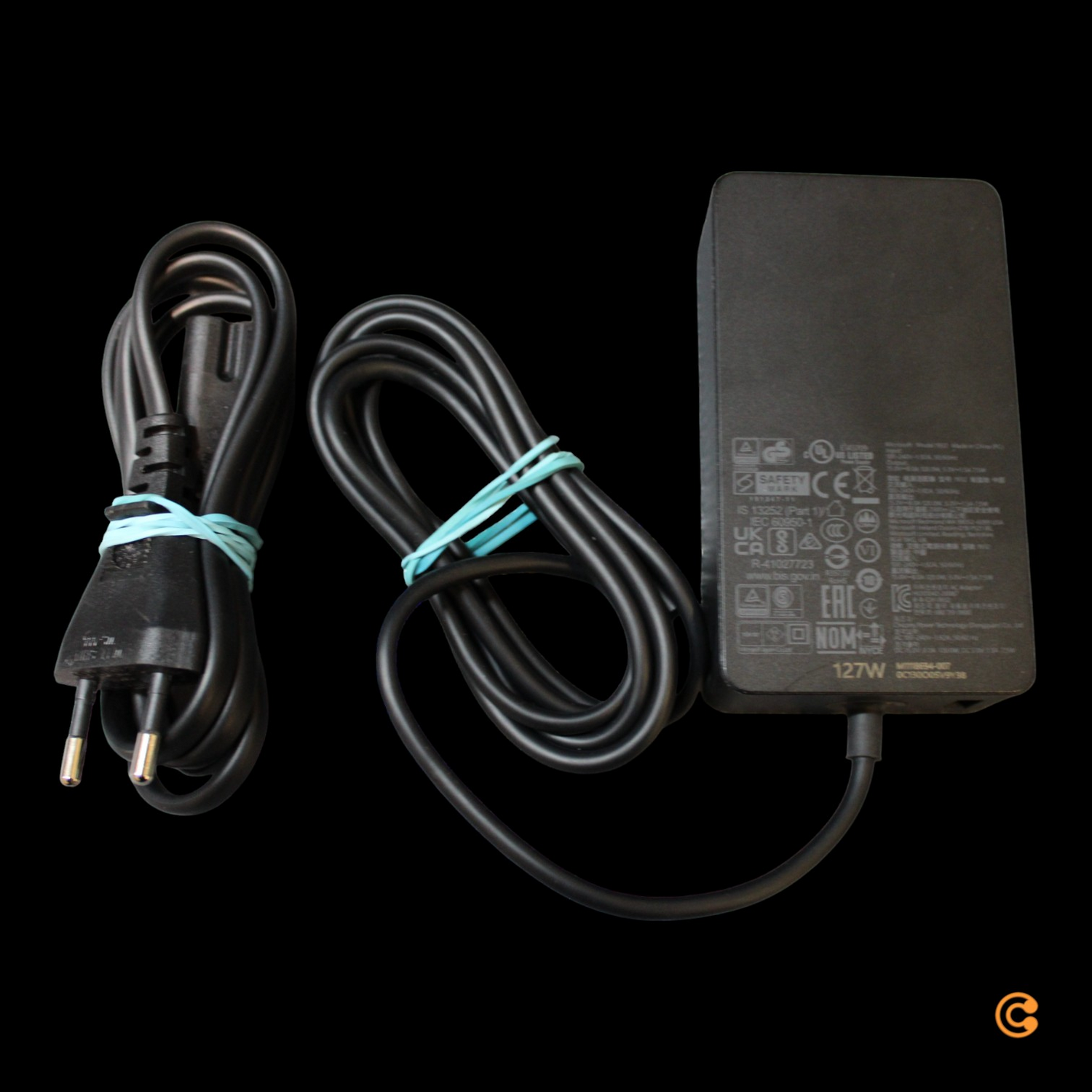 Microsoft Surface 127 W Power Supply Netzteil Ladekabel Kabel B-Ware - 889842618235