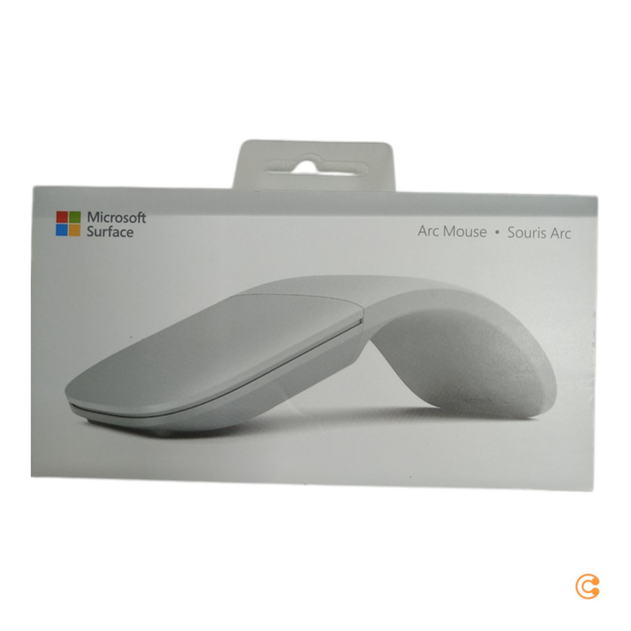 Microsoft Surface Arc Mouse Computermaus Computer Maus Platinum Siehe Text/Foto B-Ware - 889842167238