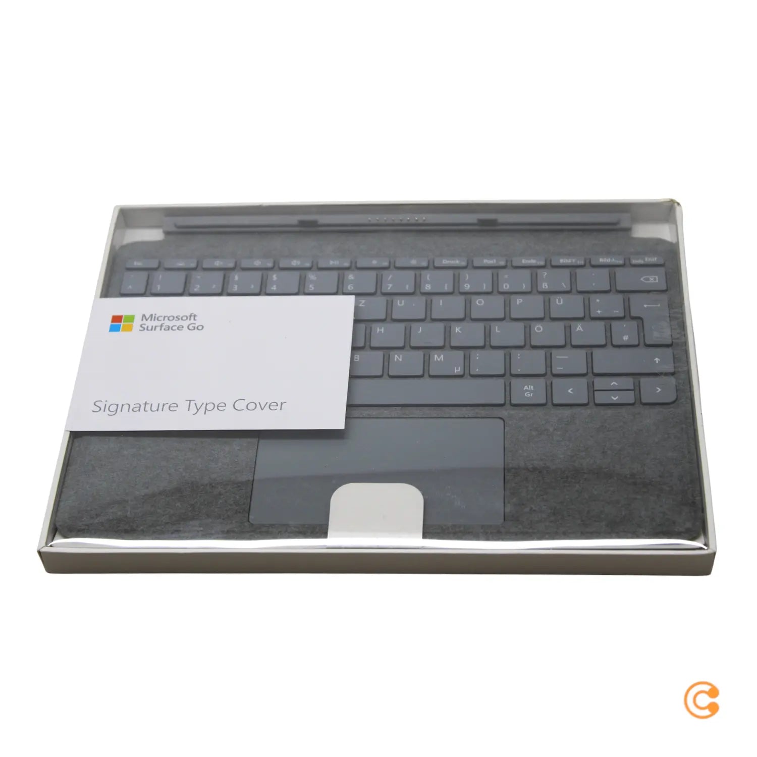 B-Ware Microsoft Surface Go Signature Tastatur Cover Keyboard Platin Tablet Zubehör - 889842581997