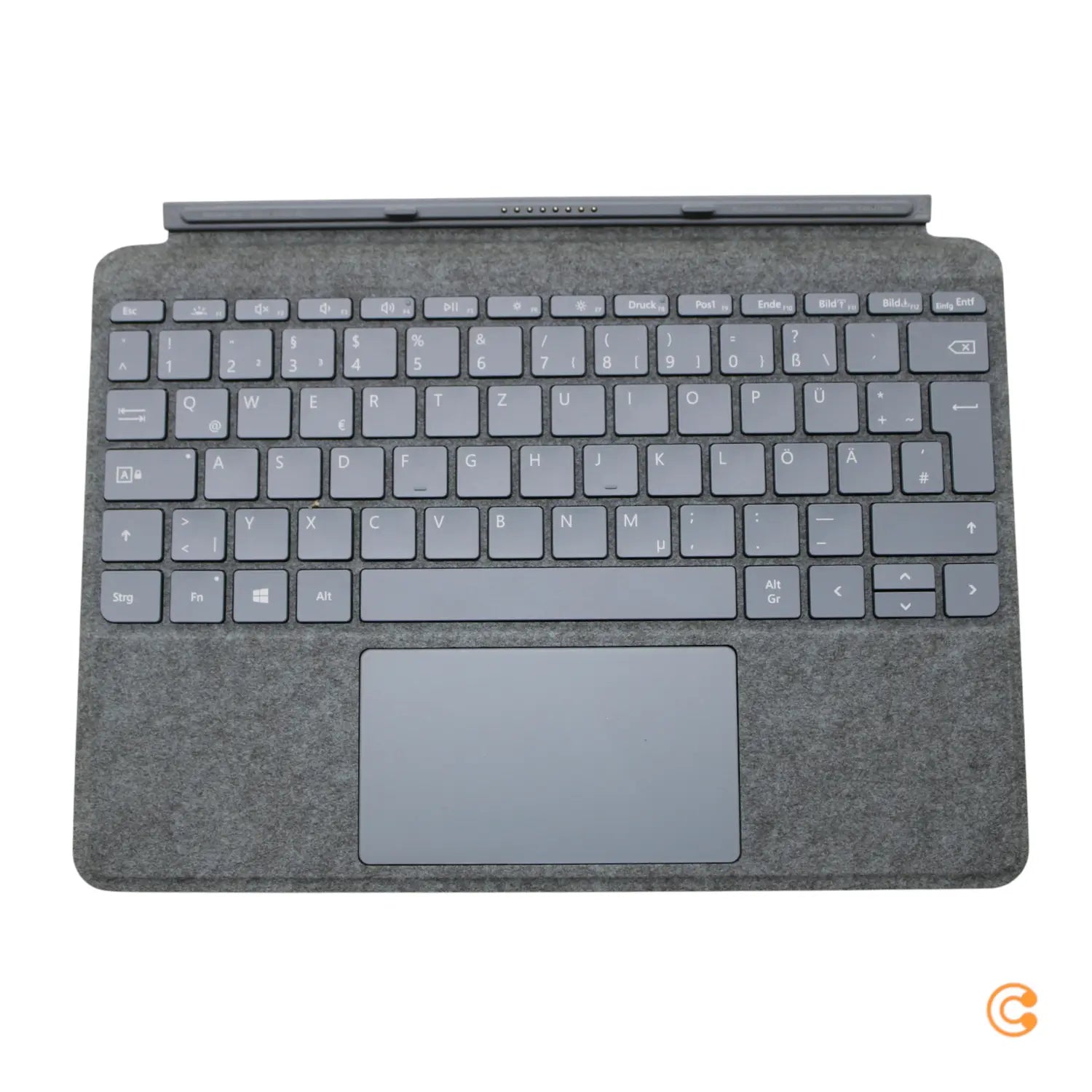 B-Ware Microsoft Surface Go Signature Tastatur Cover Keyboard Platin Tablet Zubehör - 889842581997