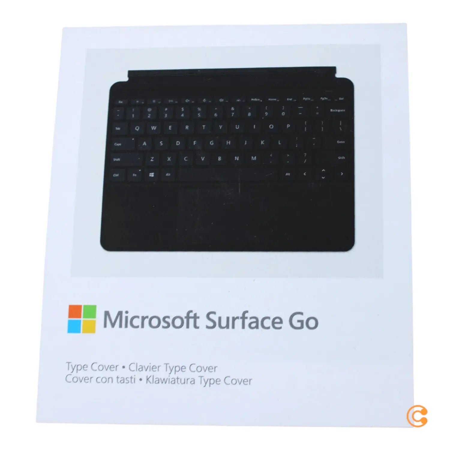 B-Ware Microsoft Tablet Tastatur Keyboard Surface Go Type Cover Qwertz Schwarz Touchpad - 889842590883