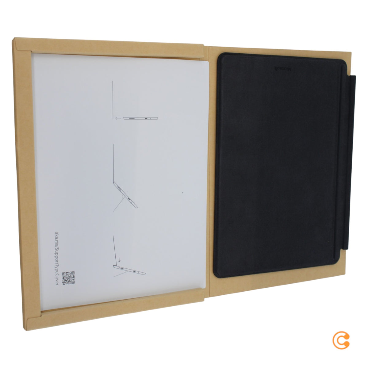 Microsoft Tablet Tastatur Keyboard Surface Go Type Cover QWERTZ Schwarz Touchpad - 0889842590883