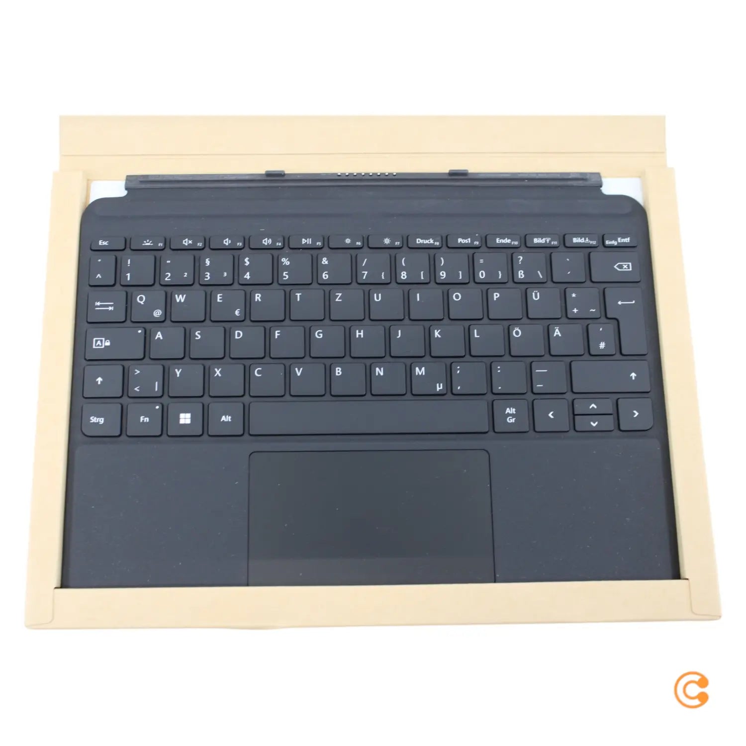B-Ware Microsoft Tablet Tastatur Keyboard Surface Go Type Cover Qwertz Schwarz Touchpad - 889842590883