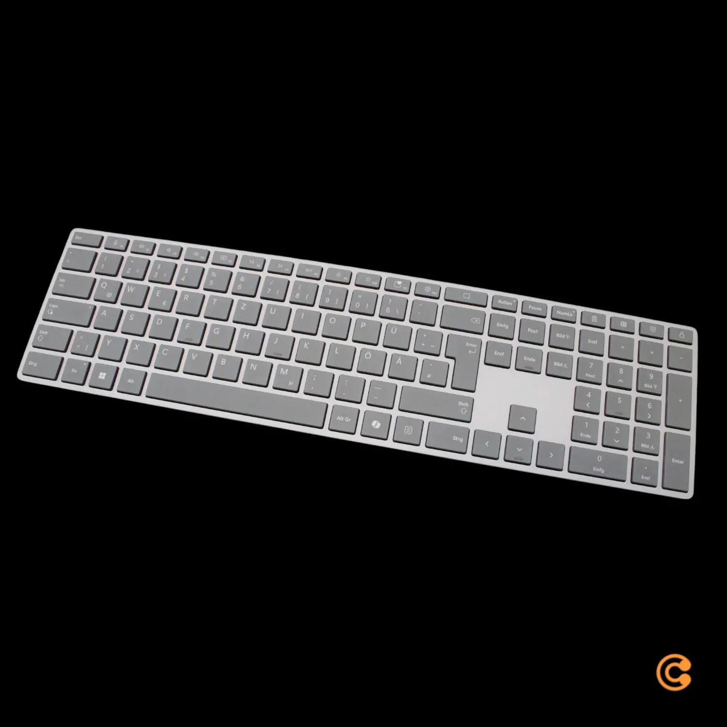 B-Ware Microsoft Tastatur Keyboard Qwertz Grau Surface Pro Laptop Bluetooth Copilot - 196388386604