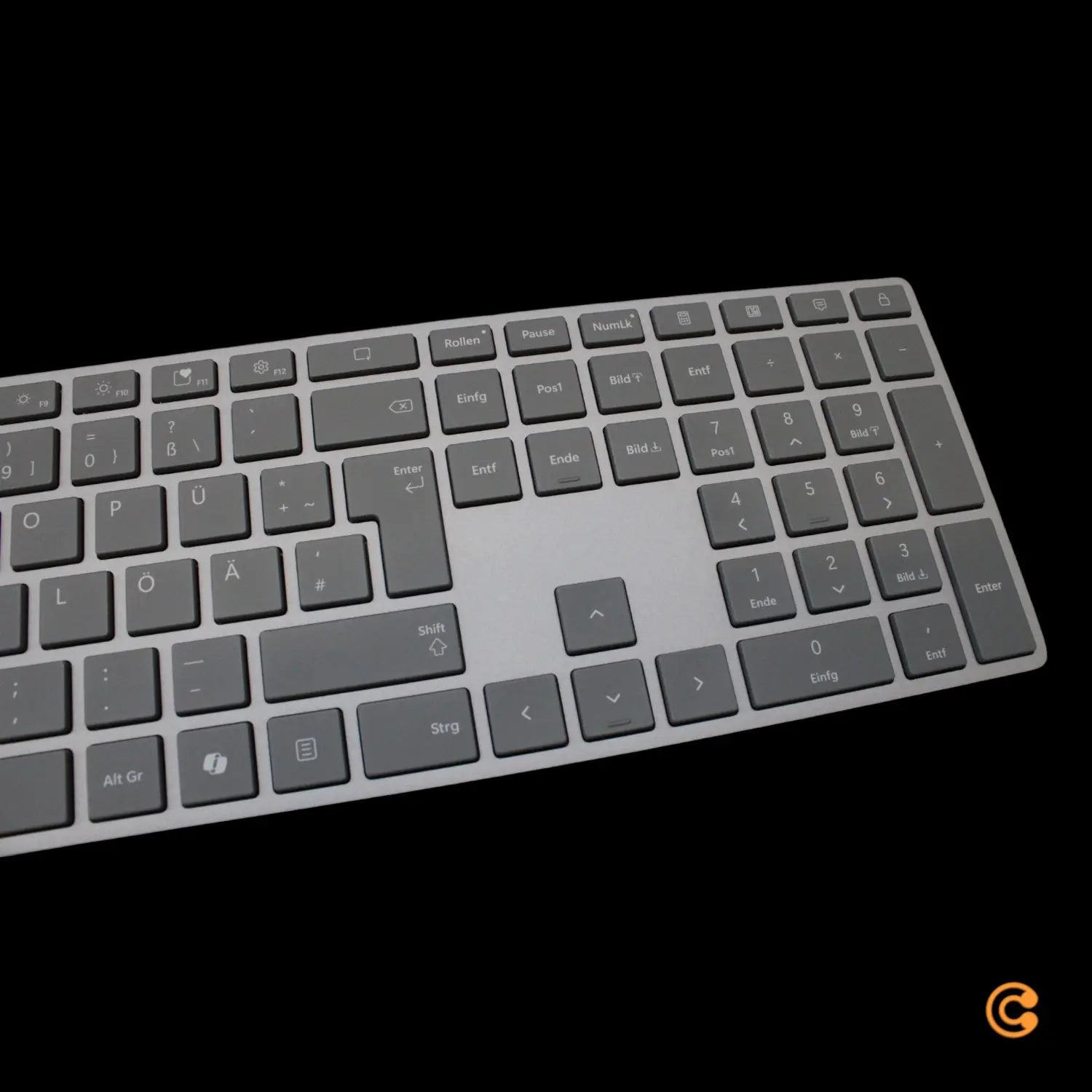 B-Ware Microsoft Tastatur Keyboard Qwertz Grau Surface Pro Laptop Bluetooth Copilot - 196388386604
