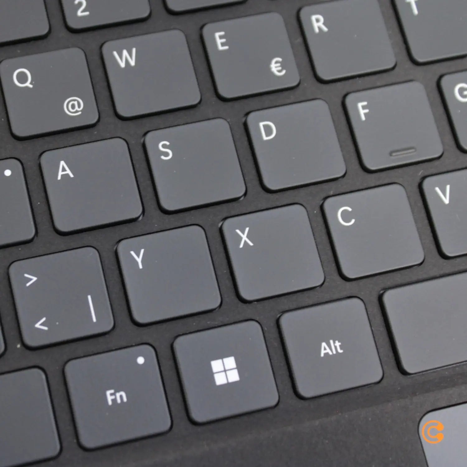 B-Ware Microsoft Tastatur Keyboard Surface Pro Flex Qwertz Slim Pen Touchpad Schwarz - 196388335114