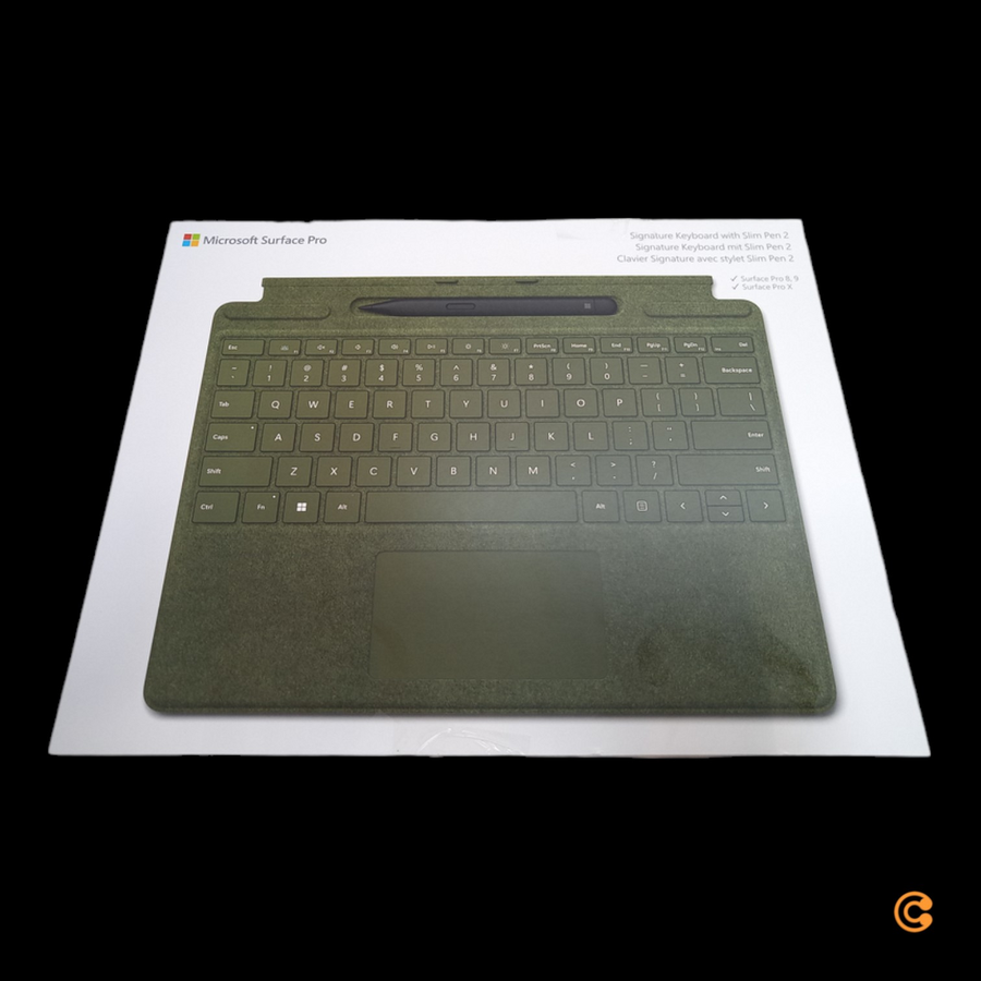 Microsoft Surface Pro Signature Keyboard Forest Mit Slim Pen 2 Tastatur Stift B-Ware - 196388072613