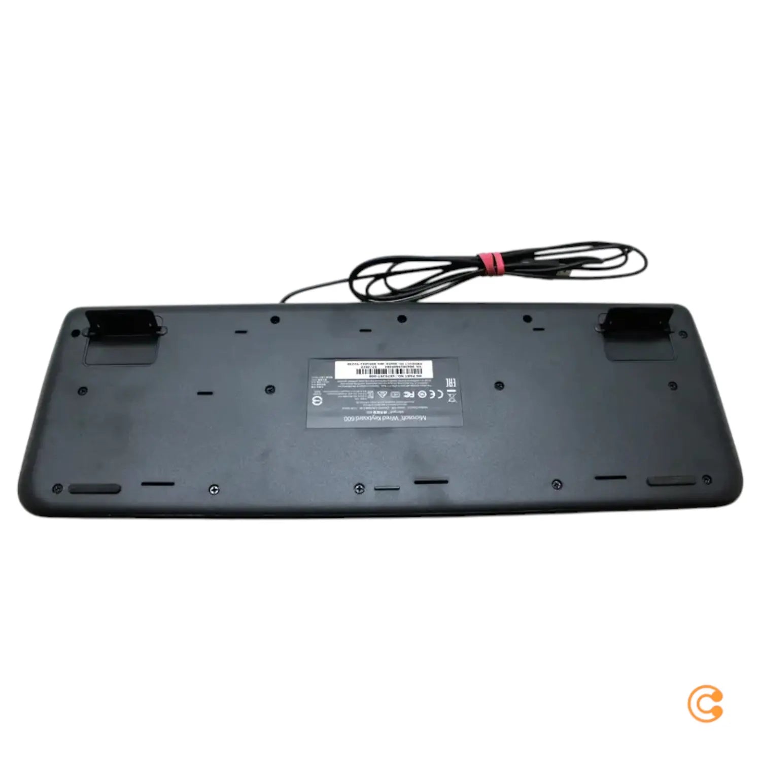 B-Ware Microsoft Wired Keyboard 600 Tastatur Kabelgebunden Schwarz Deutsches Qwertz - 882224741804