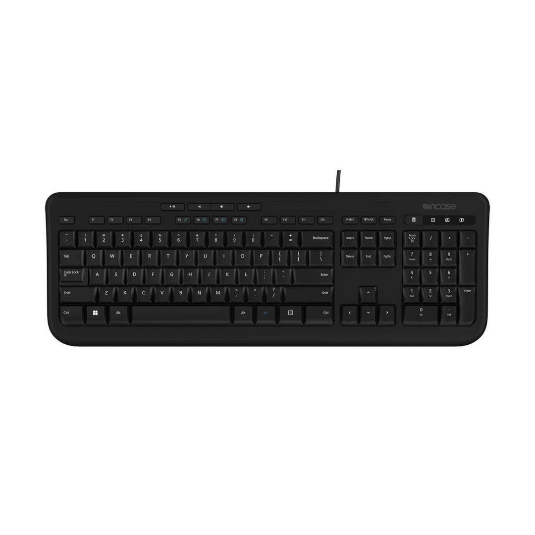 Microsoft Wired Keyboard 600 Tastatur Kabelgebunden Schwarz Deutsches Qwertz B-Ware - 882224741804