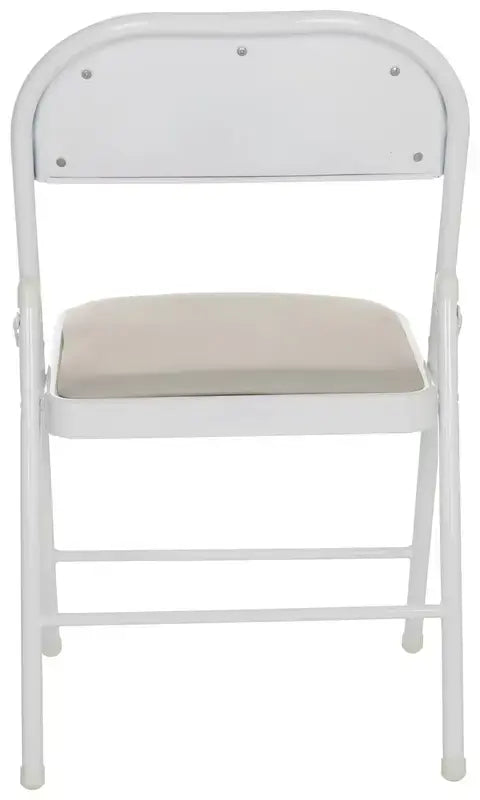 B-Ware Mid.You Klappstuhl Faltstuhl Lederstuhl Leder Grau Indoor Klappbar 2 Stück - 4064323028680