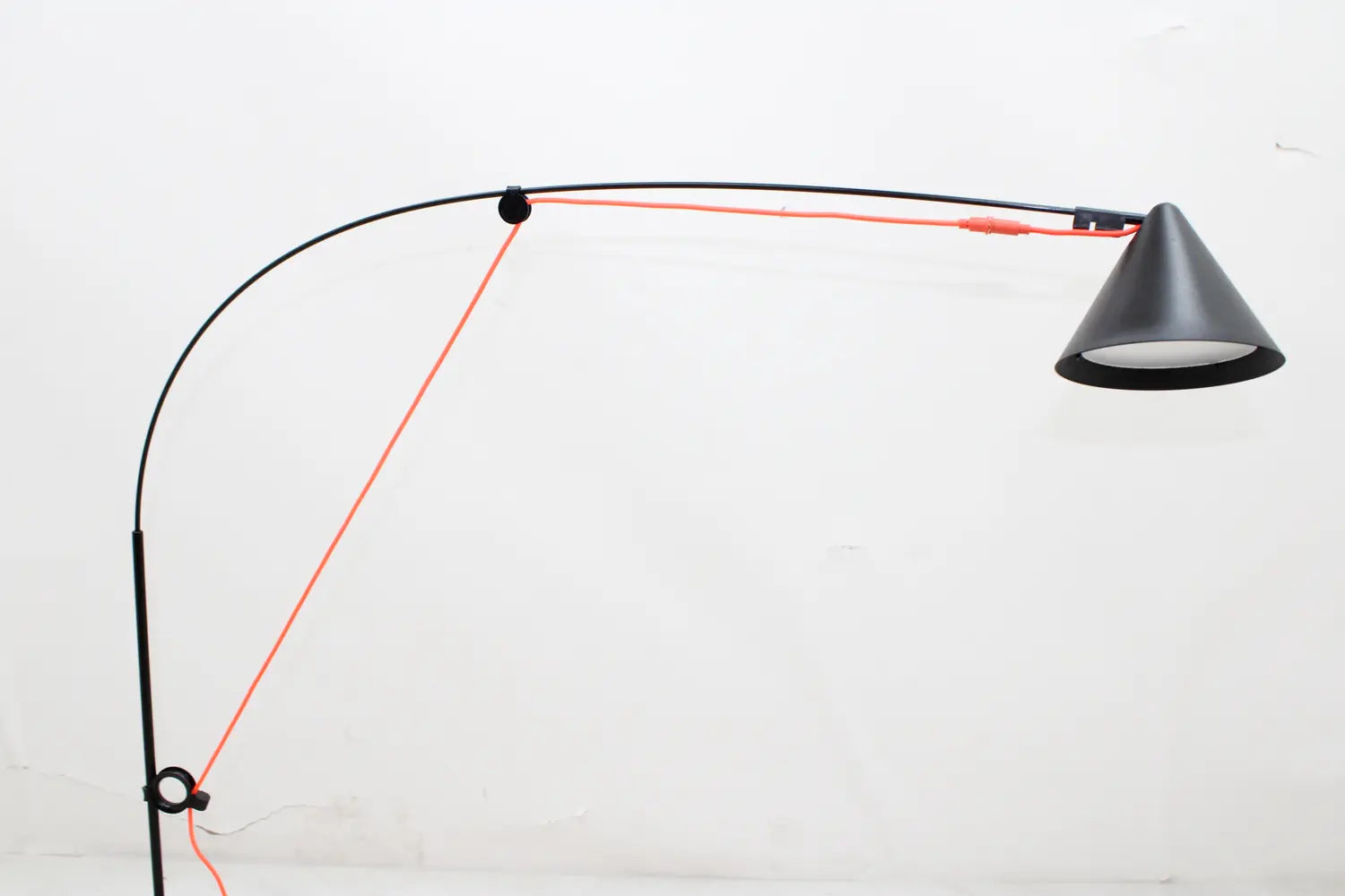 B-Ware Midgard Ayno S Tischlampe Tischleuchte Tischlicht Leuchte Schwarz Orange 3.000 K