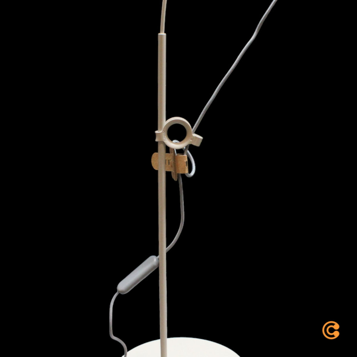 midgard Tischleuchte Schreibtischlampe LED AYNO S Leuchte Grau - 4262364810367