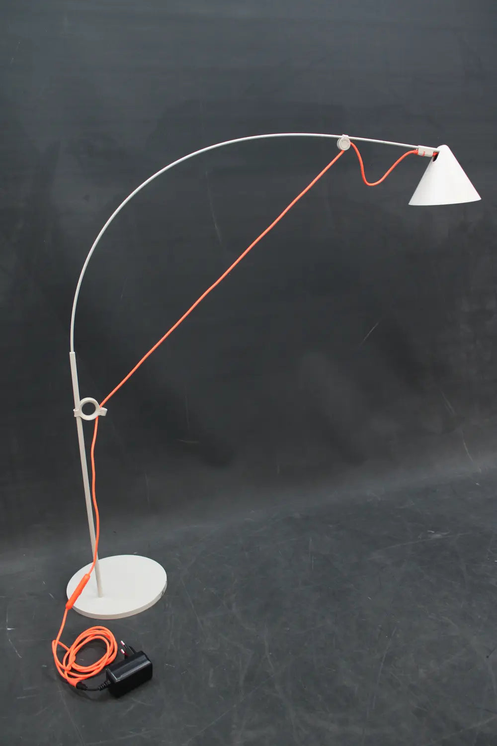 B-Ware Midgard Tischleuchte Schreibtischlampe Led Seidengrau Kabel Siehe Text/Foto - 4262364810244