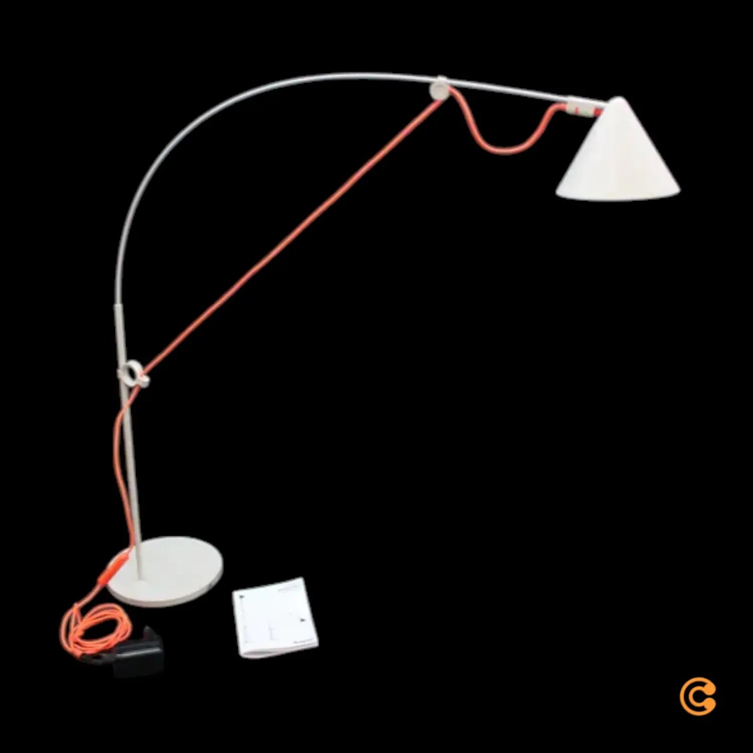 B-Ware Midgard Tischleuchte Schreibtischlampe Led Seidengrau Kabel Siehe Text/Foto - 4262364810244