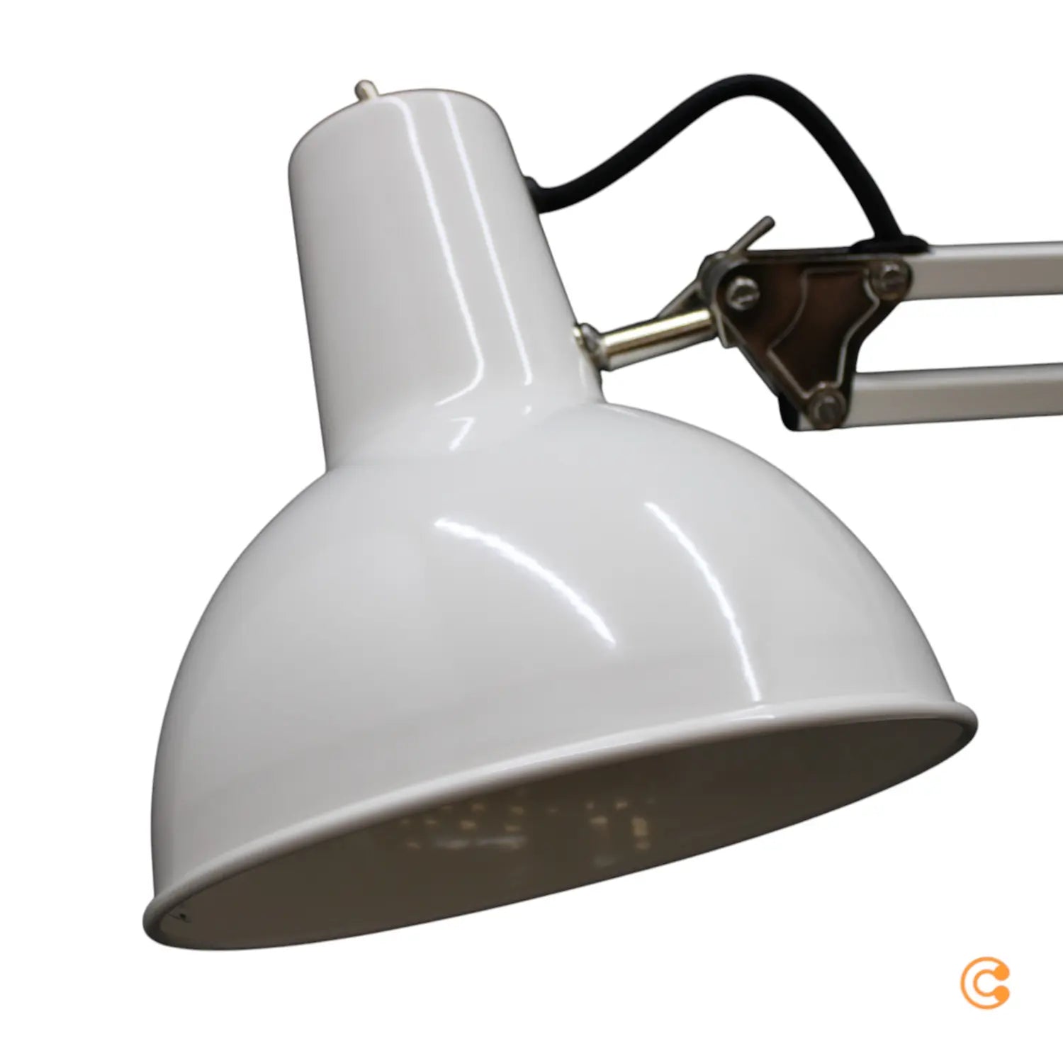 B-Ware Midgard Schreibtischleuchte Tischlampe Arbeitsleuchte Federzug Schwarz Leuchte - 6738022