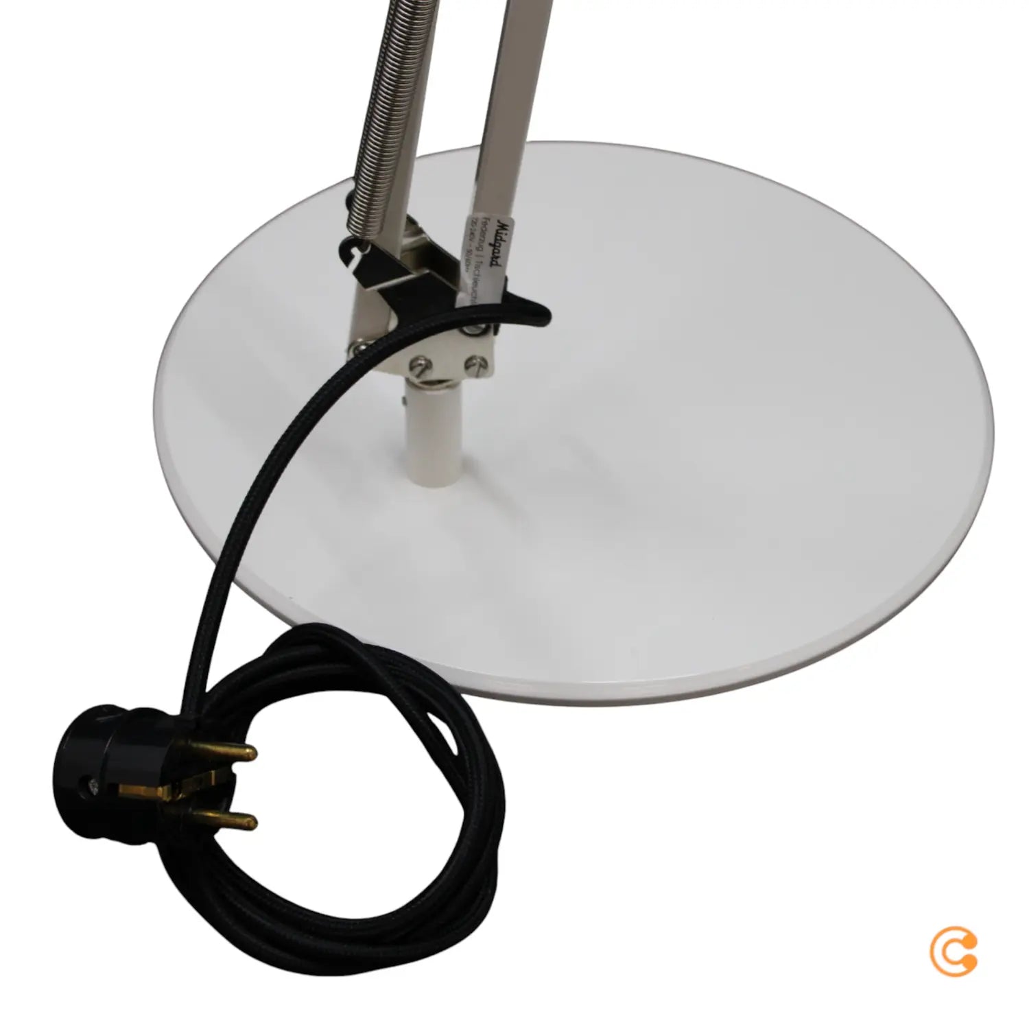 B-Ware Midgard Schreibtischleuchte Tischlampe Arbeitsleuchte Federzug Schwarz Leuchte - 6738022