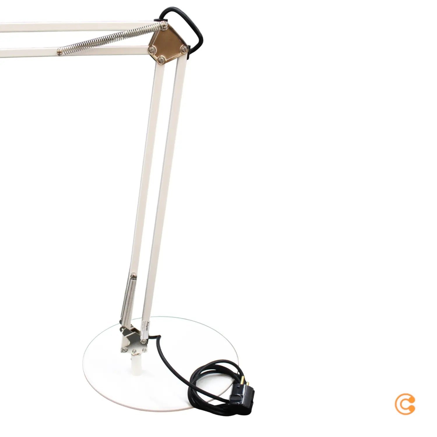 B-Ware Midgard Schreibtischleuchte Tischlampe Arbeitsleuchte Federzug Schwarz Leuchte - 6738022