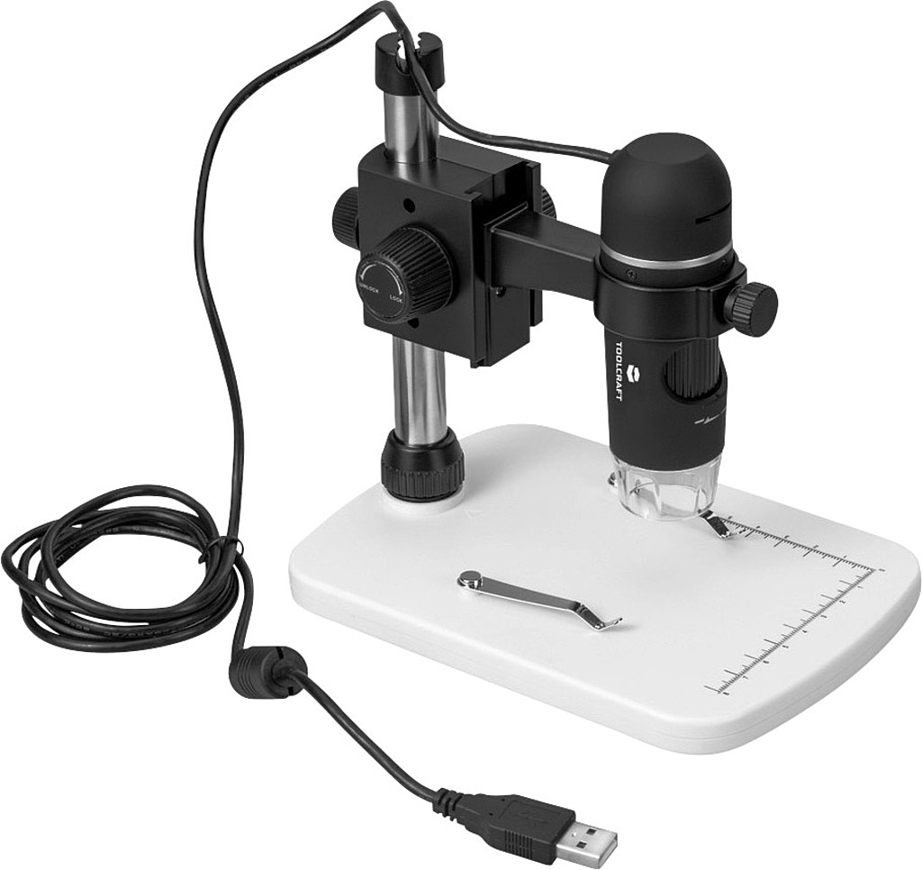 Toolcraft Usb Mikroskop 5 Mio.Pixel Digitale Vergrößerung Max.150x Usb Mikroskop B-Ware - 4053199557134