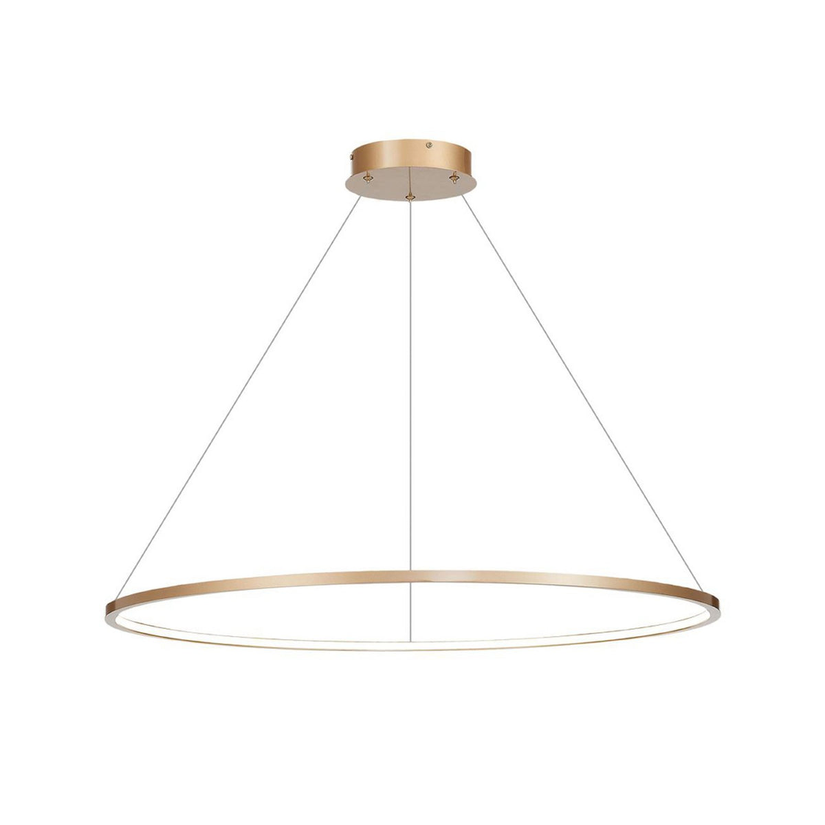 Milagro Lighting Hängelampe Pendelleuchte LED Saturno gold Aluminium Kunststoff - 5902693788638