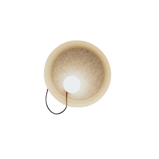 B-Ware Milan Wire Wandleuchte Wandleuchte Wandlicht Bilderleuchte G9 ø 38 Cm Nerzfarben
