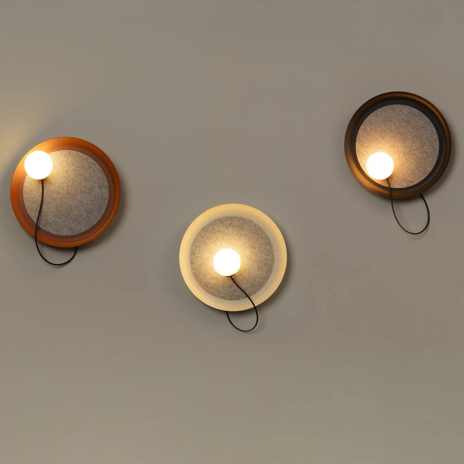 B-Ware Milan Wire Wandleuchte Wandleuchte Wandlicht Bilderleuchte G9 ø 38 Cm Nerzfar674 - 8435146969669